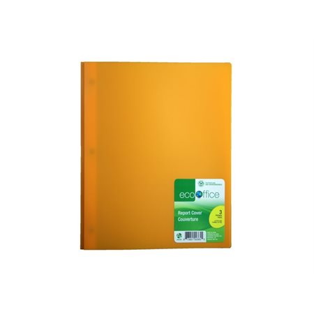 DUO-TANG PLASTIQUE RIGIDE ORANGE