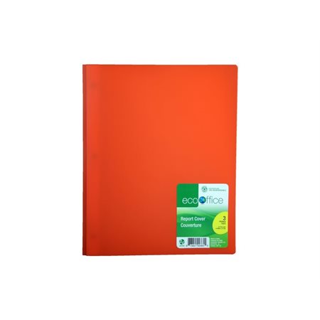 DUO-TANG PLASTIQUE RIGIDE ROUGE