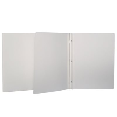 DUO-TANG CARTON LAMINÉ BLANC