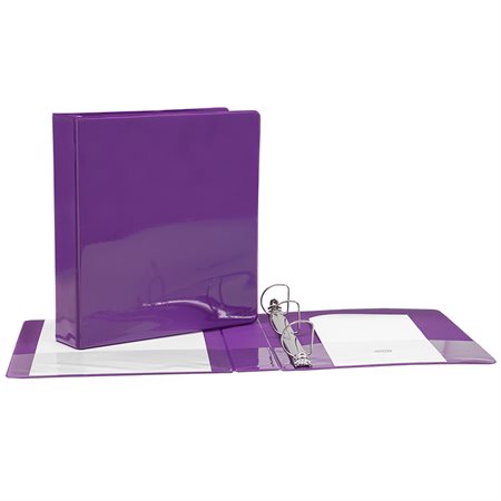 PRES. BINDER 1.5" PURPLE