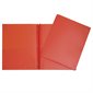 DUO-TANG POCHETTES PLASTIQUE RIGIDE ORANGE