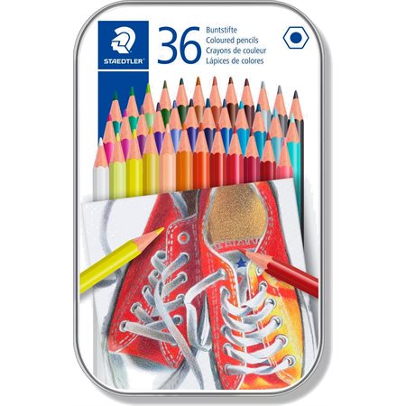 COLOURED CRAYON 36PCS