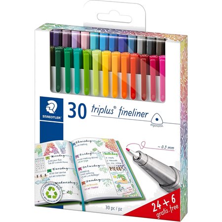 FINELINER TRIPLUS 30 PC.