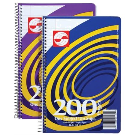 CAHIER SPI.LIG.9X6 200P.