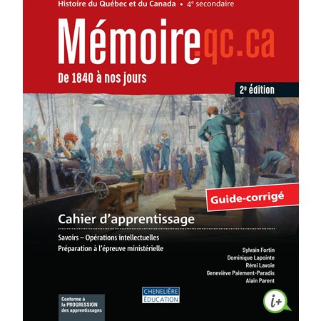 MEMOIRE.QC.CA 4E SECONDAIRE COMBO