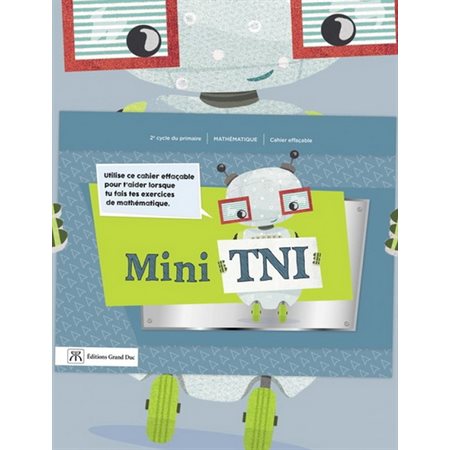 MINI-TNI CARNET EFFACABLE MATHEMATIQUE 2E CYCLE